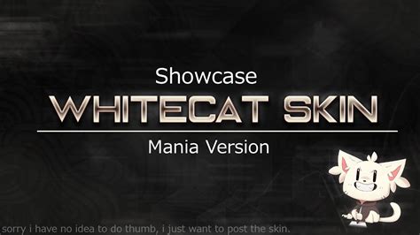 2015-2018 rafis era skins, the clean black slider look, either very little colour in the hitcircles or very faint hitcircles, birth of most of the hitsounds used rn. . Whitecat skin 20